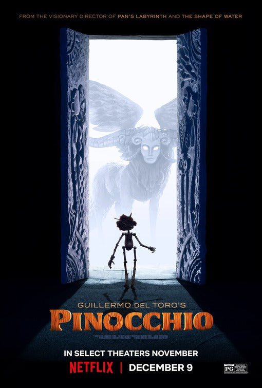 1000 piece jigsaw puzzle for the movie poster: Guillermo del Toro's Pinocchio (2022) ver2
