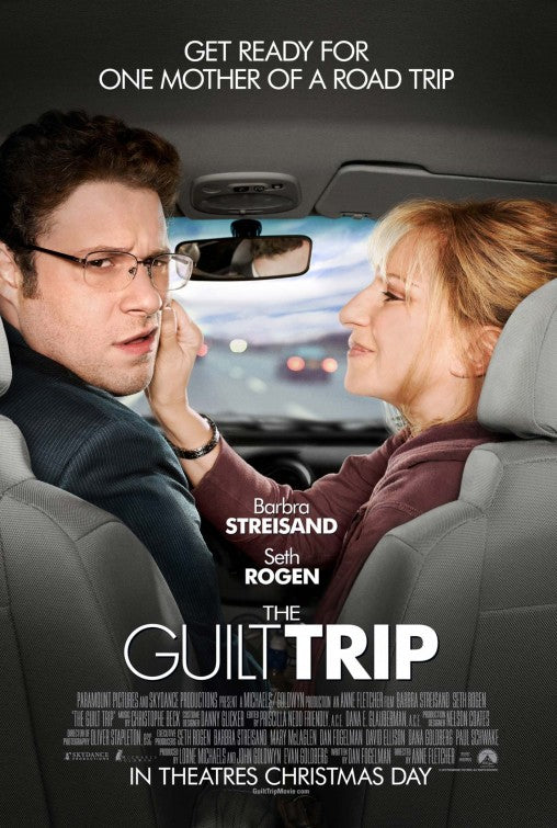 1000 piece jigsaw puzzle for the movie poster: The Guilt Trip (2012)