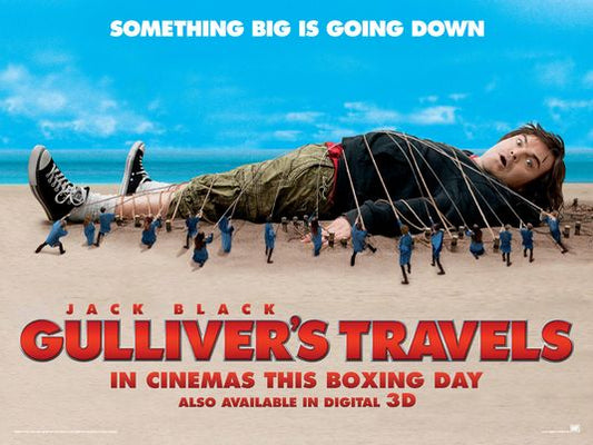 1000 piece jigsaw puzzle for the movie poster: Gulliver's Travels (2010) ver2