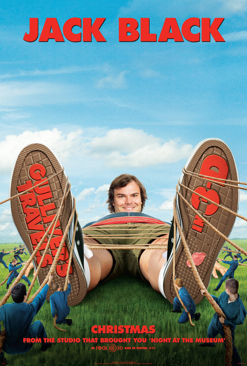 1000 piece jigsaw puzzle for the movie poster: Gulliver's Travels (2010) ver4