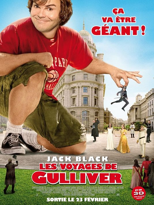 1000 piece jigsaw puzzle for the movie poster: Gulliver's Travels (2010) ver8