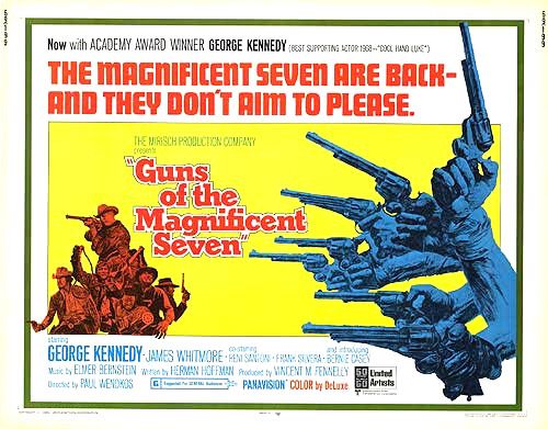the movie poster: Guns of the Magnificent Seven (1969) ver2