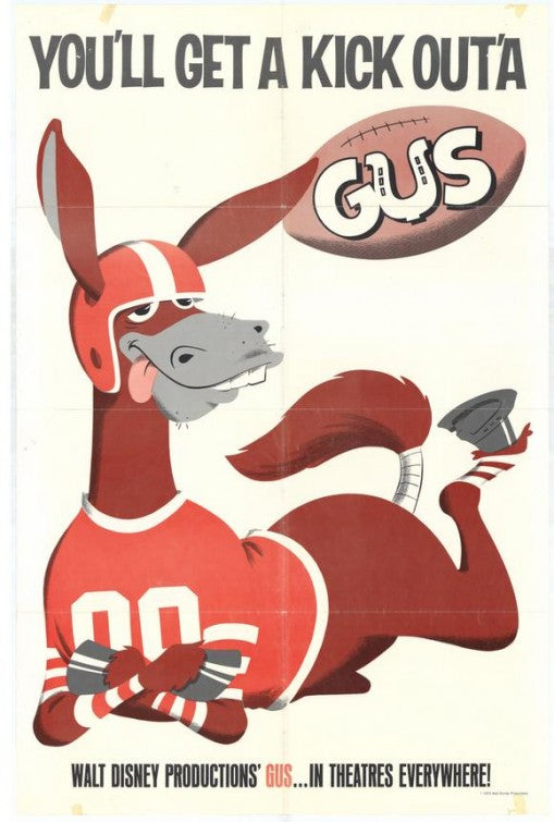 1000 piece jigsaw puzzle for the movie poster: Gus (1976) ver2
