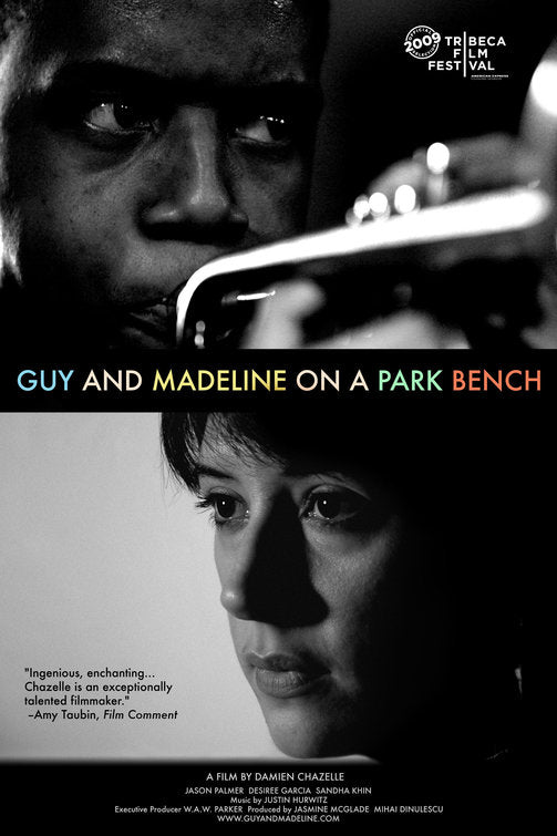 1000 piece jigsaw puzzle for the movie poster: Guy and Madeline on a Park Bench (2010)