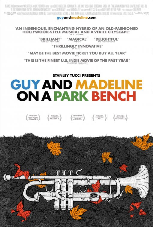 1000 piece jigsaw puzzle for the movie poster: Guy and Madeline on a Park Bench (2010) ver2