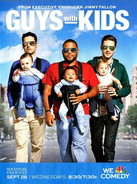 1000 piece jigsaw puzzle for tv poster: Guys with Kids