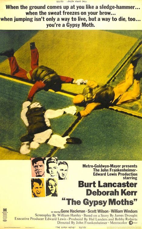 the movie poster: The Gypsy Moths (1969) ver2