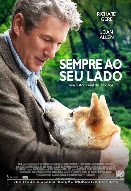 1000 piece jigsaw puzzle for the movie poster: Hachiko: A Dog's Story (2009) ver5