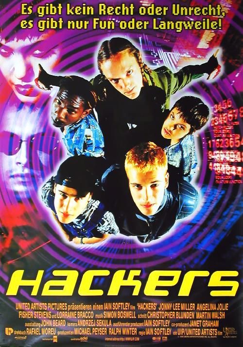 the movie poster: Hackers (1995) ver2