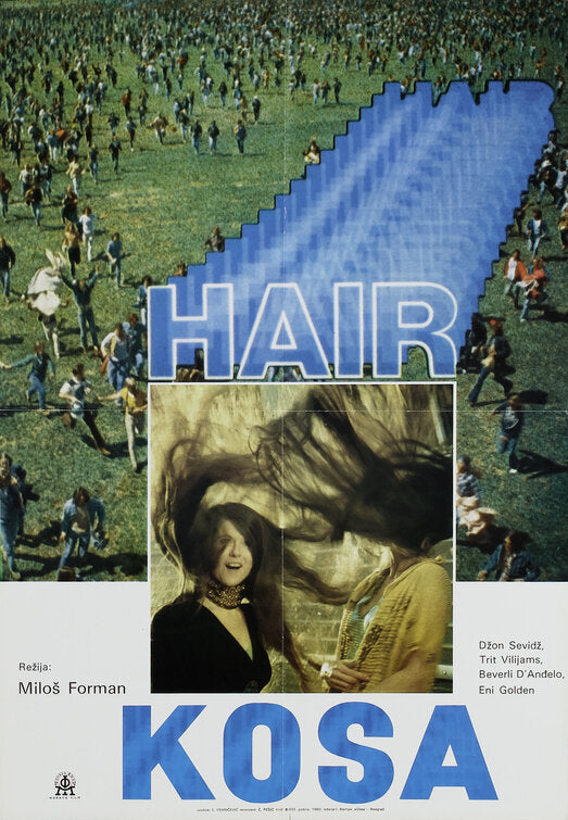 1000 piece jigsaw puzzle for the movie poster: Hair (1979) ver3