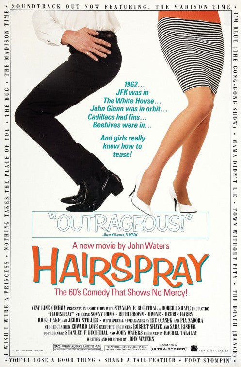 the movie poster: Hairspray (1988)
