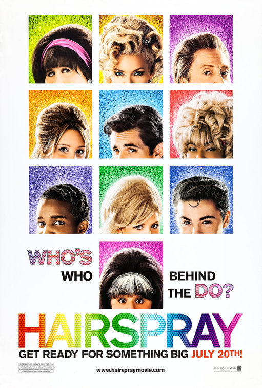 the movie poster: Hairspray (2007)