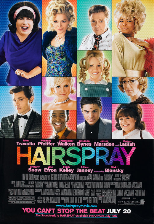 the movie poster: Hairspray (2007) ver12