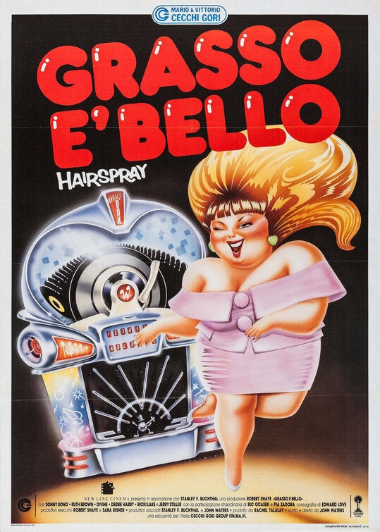 1000 piece jigsaw puzzle for the movie poster: Hairspray (1988) ver2
