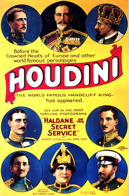 the movie poster: Haldane of the Secret Service (1923)