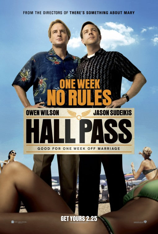 1000 piece jigsaw puzzle for the movie poster: Hall Pass (2011)