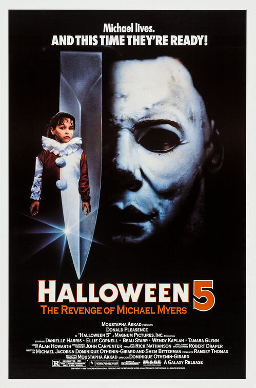 the movie poster: Halloween 5 (1989)