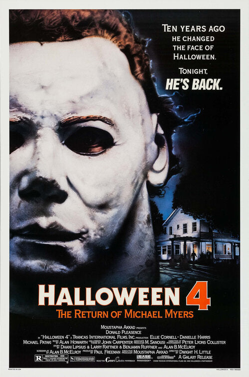 1000 piece jigsaw puzzle for the movie poster: Halloween 4: The Return of Michael (1988)