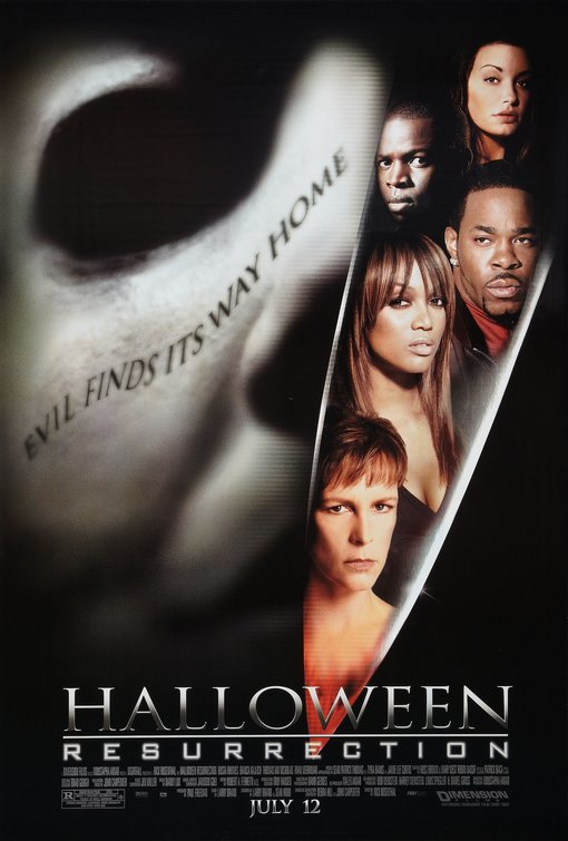 1000 piece jigsaw puzzle for the movie poster: Halloween: Resurrection (2002) ver2