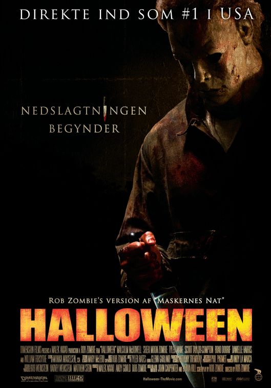the movie poster: Halloween (2007) ver2