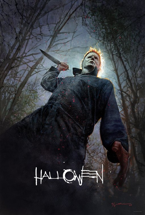 1000 piece jigsaw puzzle for the movie poster: Halloween (2018) ver2