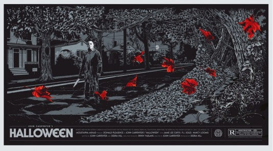 1000 piece jigsaw puzzle for the movie poster: Halloween (1978) ver9
