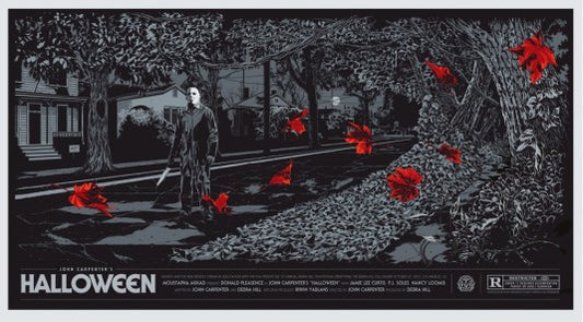 1000 piece jigsaw puzzle for the movie poster: Halloween (1978) ver9
