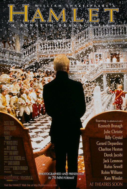 the movie poster: Hamlet (1996)