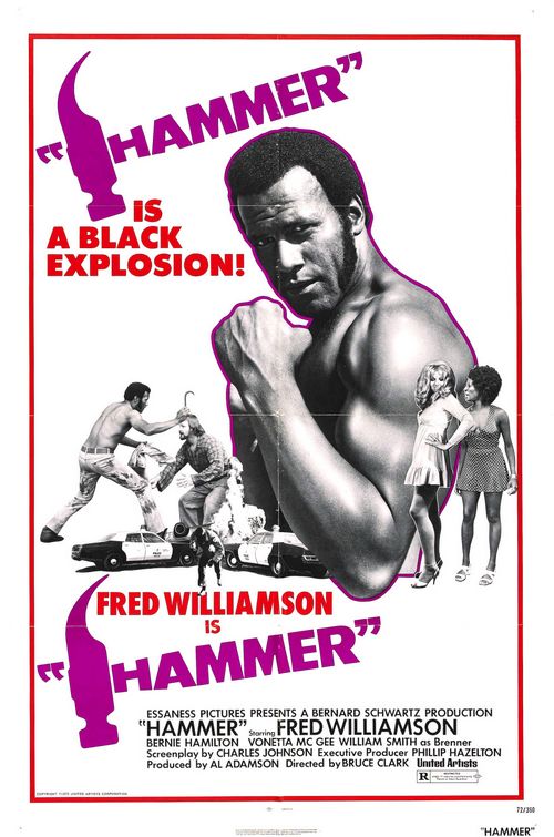 the movie poster: Hammer (1972) ver2