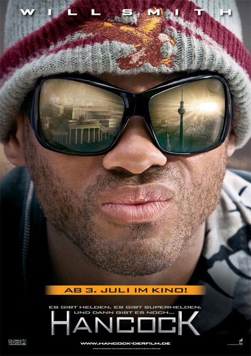 the movie poster: Hancock (2008) ver3