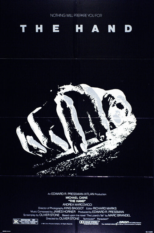 the movie poster: The Hand (1981)