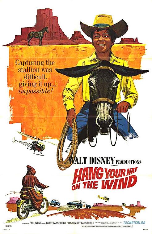 the movie poster: Hang Your Hat on the Wind (1969)