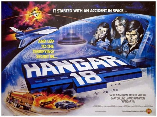 1000 piece jigsaw puzzle for the movie poster: Hangar 18 (1980) ver2