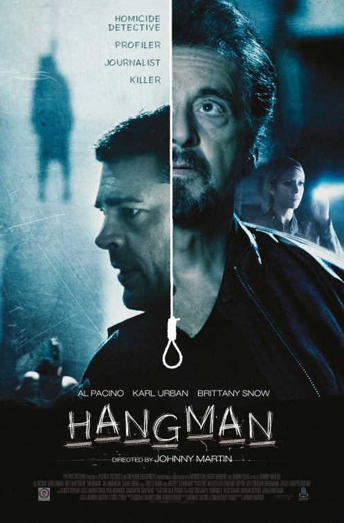 1000 piece jigsaw puzzle for the movie poster: Hangman (2017) ver2