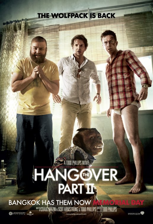 1000 piece jigsaw puzzle for the movie poster: The Hangover Part II (2011) ver9