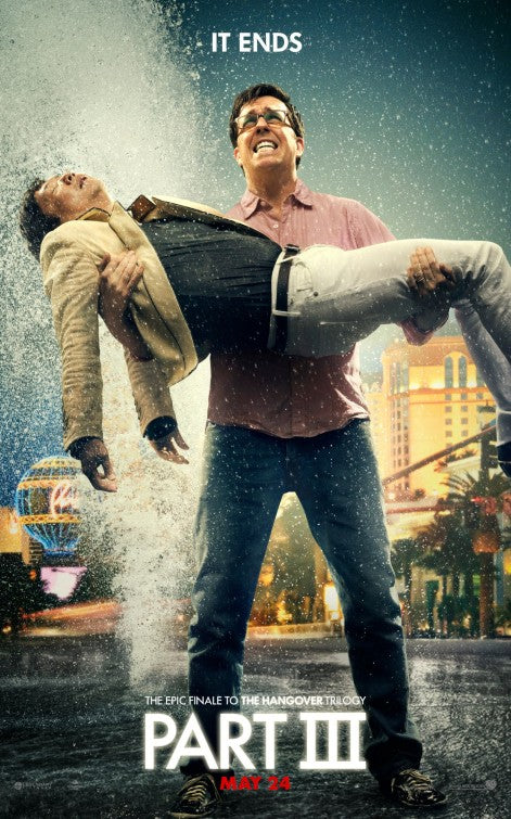 1000 piece jigsaw puzzle for the movie poster: The Hangover Part III (2013) ver4