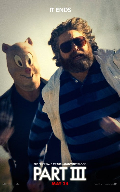 1000 piece jigsaw puzzle for the movie poster: The Hangover Part III (2013) ver6