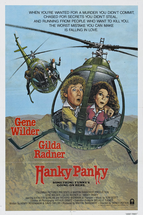 the movie poster: Hanky Panky (1982) ver2