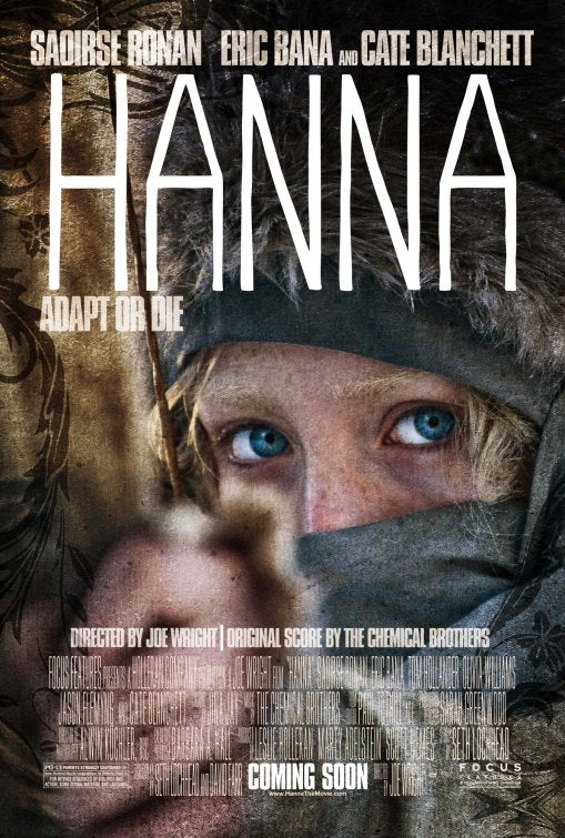 1000 piece jigsaw puzzle for the movie poster: Hanna (2011)