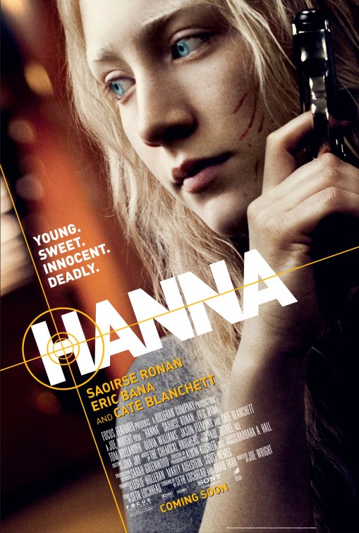 1000 piece jigsaw puzzle for the movie poster: Hanna (2011) ver2