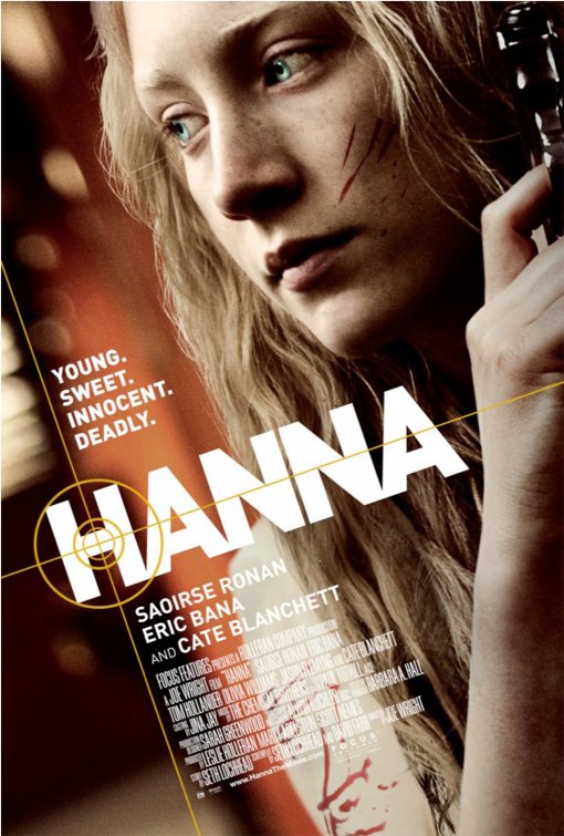 1000 piece jigsaw puzzle for the movie poster: Hanna (2011) ver6