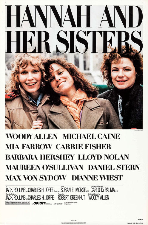 the movie poster: Hannah and Her Sisters (1986)