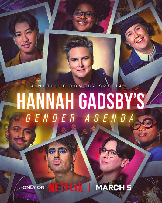 1000 piece jigsaw puzzle for tv poster: Hannah Gadsby's Gender Agenda