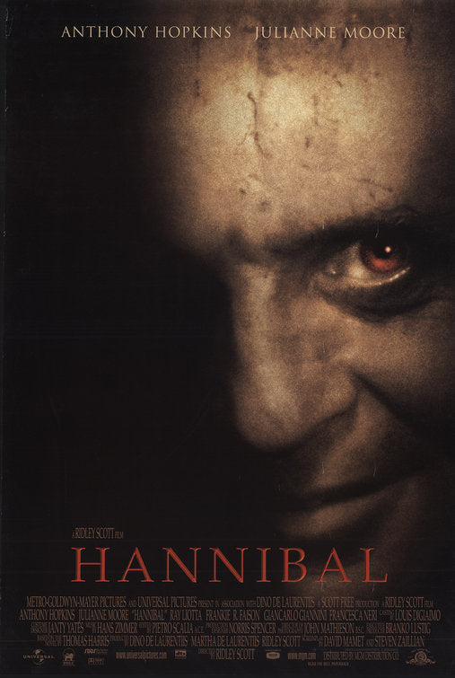 the movie poster: Hannibal (2001)