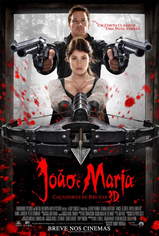 1000 piece jigsaw puzzle for the movie poster: Hansel and Gretel: Witch Hunters (2013) ver3