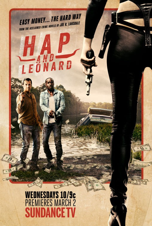 1000 piece jigsaw puzzle for tv poster: Hap and Leonard