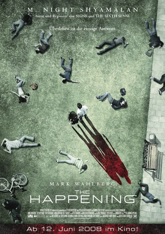 the movie poster: The Happening (2008) ver2