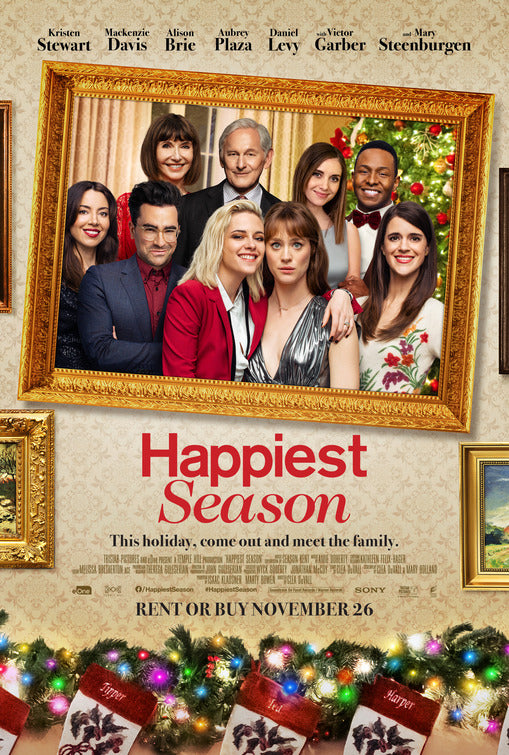 1000 piece jigsaw puzzle for the movie poster: Happiest Season (2020)