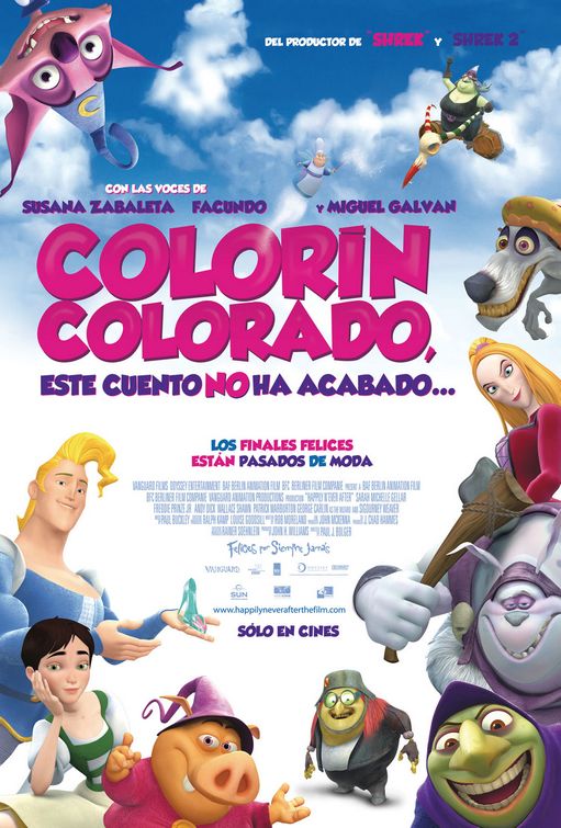 the movie poster: Happily N'Ever After (2007) ver7