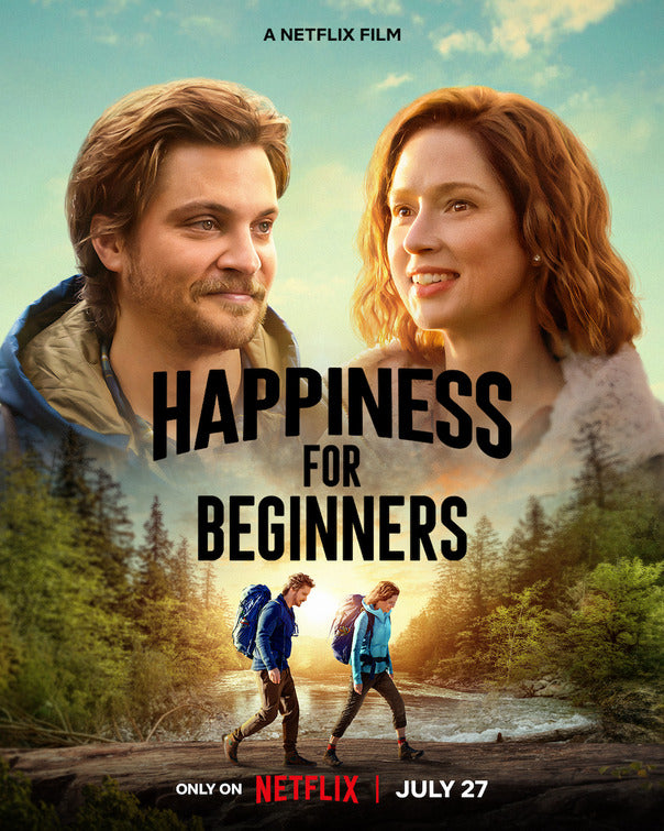 1000 piece jigsaw puzzle for the movie poster: Happiness for Beginners (2023)
